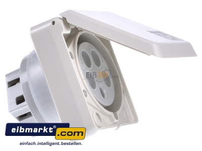 Ansicht links Mennekes 4130 UP-Dose Cepex 32A,5p,6h,400V,IP44 