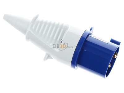 Ansicht oben links Mennekes 852 Stecker 16A,3p,6h,230V,IP44 