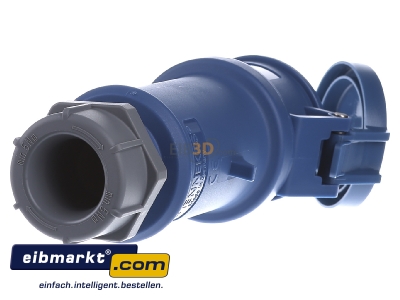 Back view Mennekes 122 CEE coupling 32A 3p 6h
