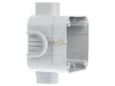 View on the left Mennekes 41404 Flush mounted mounted box 124x91mm 

