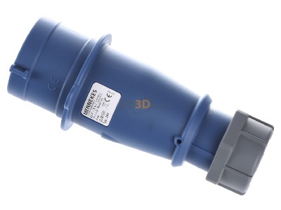Ansicht oben rechts Mennekes 269 Stecker AM-TOP 32A,5p,9h,230V,IP44 