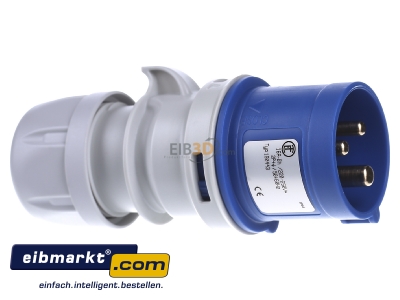 Ansicht links Elektra Tailfingen CT 316/ 6H Cekon-Stecker 3pol./6h isogekapsel 