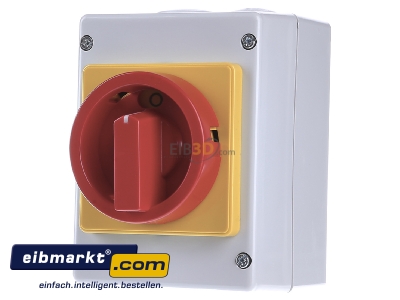 Front view Elektra Tailfingen S1 013/HS-T8/2-D-MRG Safety switch 11kW 
