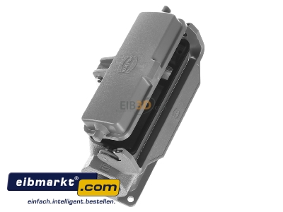 View top left Harting 19 30 024 0297 Socket case for industry connector - 
