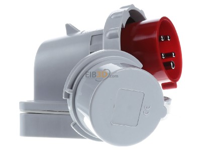 Ansicht links Bals 2495 Wand-Ger�testecker 16A 5p 400V 6h IP67 