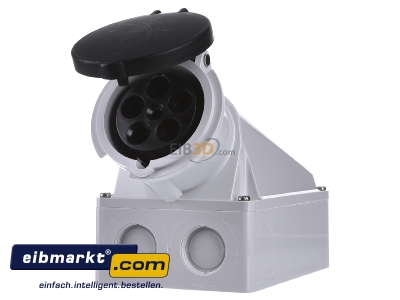 Front view Bals Elektrotech. 11208 Wall-mounted CEE-socket CEE-Socket 63A
