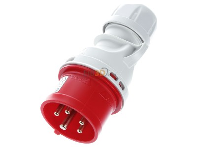 View up front Elektra CT 516/ 6H #50516 CEE plug 16A 5p 6h 400 V (50+60 Hz) red CT 516/ 6H 50516
