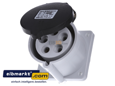 Front view Bals Elektrotech. 13716 CEE-Panel socket 32A 5p 7h
