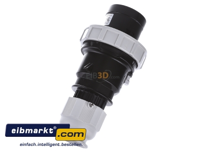 Top rear view Bals Elektrotech. 21060 CEE plug 63A 5p 7h
