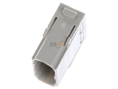 Top rear view Harting 09 14 025 3001 Pin insert for connector 25p 
