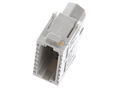 View up front Harting 09 14 025 3101 Socket insert for connector 25p 
