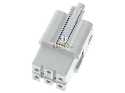 View up front Weidmller HDC HQ 5 FC Socket insert for connector 5p 
