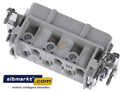 Top rear view Weidmller HDC HSB 6 FS 7-12 Bus insert for connector 6p
