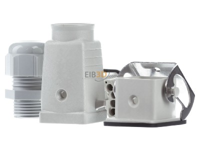 Back view Weidmller HDC-KIT-HA 04.401 M Special insert for connector 4p 
