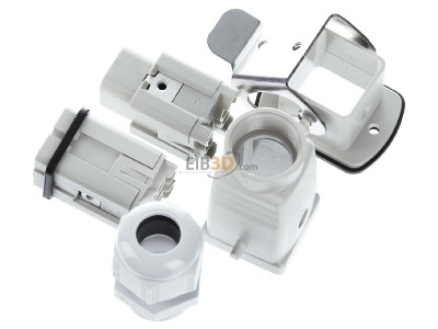 View top right Weidmller HDC-KIT-HA 04.401 M Special insert for connector 4p 
