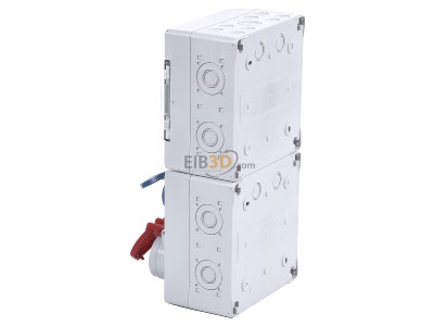 View top right Spelsberg STV 923-S CEE-Socket combination wall mount IP44 
