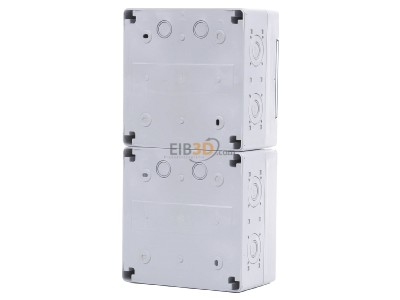 Back view Spelsberg STV 922-L CEE-Socket combination wall mount IP44 
