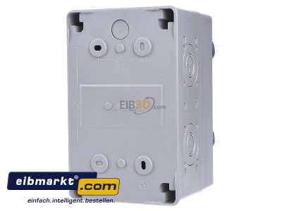 Back view Spelsberg STG 004 CEE-Socket combination wall mount IP44
