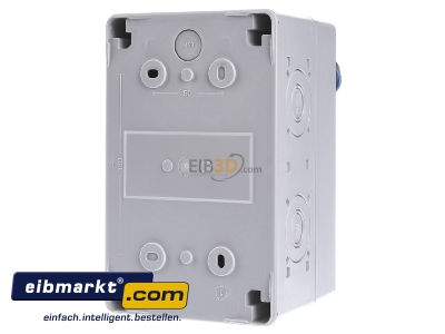 Back view Spelsberg STG 012 CEE-Socket combination wall mount IP44 
