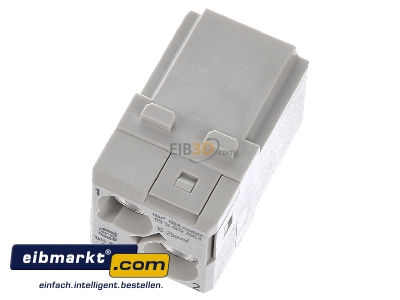 Ansicht oben vorne Harting 09140022653 Stiftmodul Axial 10-25qmm 09 14 002 2653