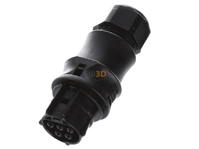 View up front Wieland RST20I5S B1 ZR2V SW Connector plug-in installation 5x4mm 
