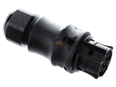 View top left Wieland RST20I5S B1 ZR2V SW Connector plug-in installation 5x4mm 
