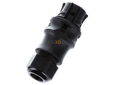 Top rear view Wieland RST20I5S B1 ZR2V SW Connector plug-in installation 5x4mm 
