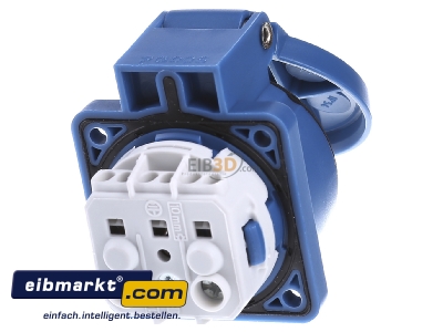Back view Mennekes 11331 Equipment mounted socket outlet (SCHUKO) - 
