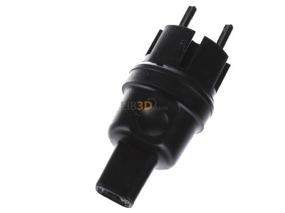 Top rear view Kleinhuis 77 Plug Black 
