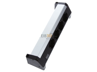 Ansicht oben links Bachmann 902.0049 Steckdosenleiste 4xSchuko 