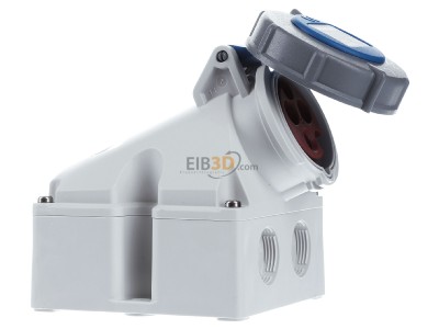 View on the left Mennekes 9500 Wall-mounted CEE-socket CEE-Socket 16A 
