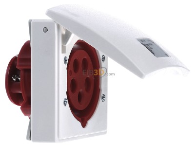 Ansicht links Walther 415 RW MONDO Anbaudose 16A 5P 400V 6h IP44 