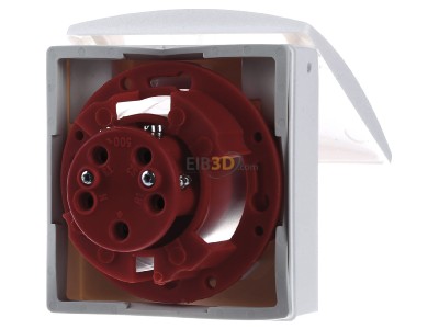 Ansicht hinten Walther 415 RW MONDO Anbaudose 16A 5P 400V 6h IP44 