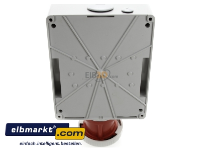 Top rear view Wall-mounted CEE-socket CEE-Socket 125A 179 Walther Werke 179
