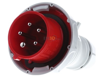 Frontansicht Walther 219 Stecker 16A 5P 400V 6h IP67 