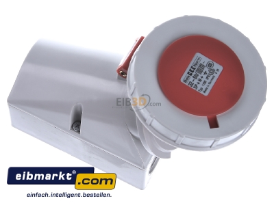 Ansicht oben links Bals Elektrotech. 1155 Wandsteckdose 32A 5p 400V 6h IP67 