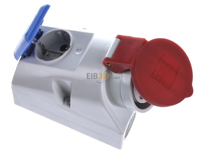 View top left Bals 107 CEE-Socket combination wall mount IP44 
