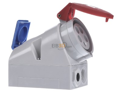 View on the left Bals 1011 CEE-Socket combination wall mount IP44 

