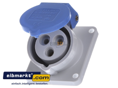 Front view Bals Elektrotech. 12772 CEE-Panel socket 16A 3p 6h
