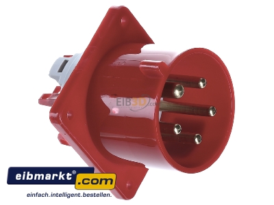 Ansicht oben links Bals Elektrotech. 282002 Flanschgertestecker 32A 5p 400V 6h IP44 