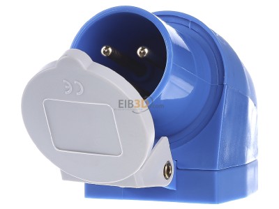 Front view Bals 242 Mounted CEE-plug 16A 3p 6h 
