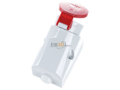 Top rear view Bals 11962 Wall-mounted CEE-socket CEE-Socket 32A 
