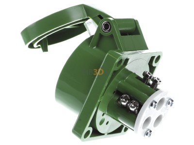 Ansicht rechts Mennekes 625 Anbaudose 32A,3p,4h,50V,IP44 