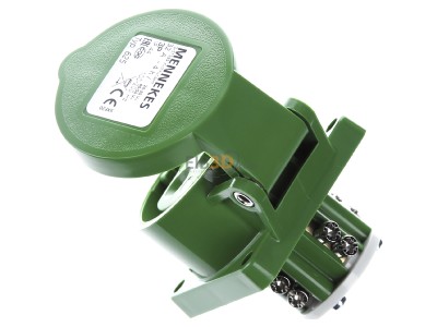 Ansicht oben rechts Mennekes 625 Anbaudose 32A,3p,4h,50V,IP44 