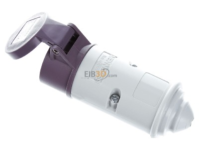 Ansicht oben rechts Mennekes 701A Kupplung 32A,3p,25V,IP44 