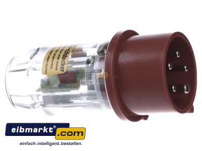 View on the left Mennekes 1414 LED phase sequence indicator
