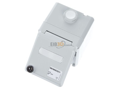 View up front Mennekes 4360 2x RJ45 8(4) Data outlet Cat.6 
