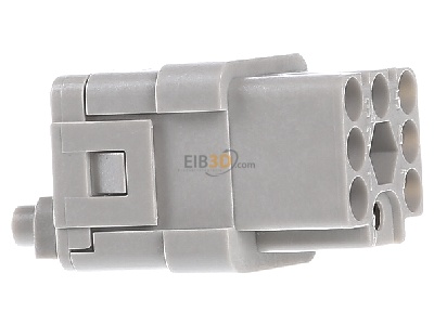 Ansicht links Harting 09 12 007 3101 Buchseneinsatz 