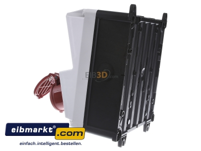 View on the right Mennekes 920005 CEE-Socket combination wall mount IP44 

