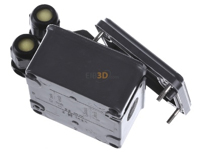 Top rear view Stahl 8118/111-401 Surface mounted terminal box 4x4mm² 
